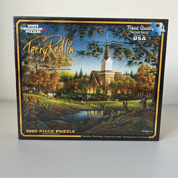 White Mountain Sunday Morning NIB vintage puzzle
